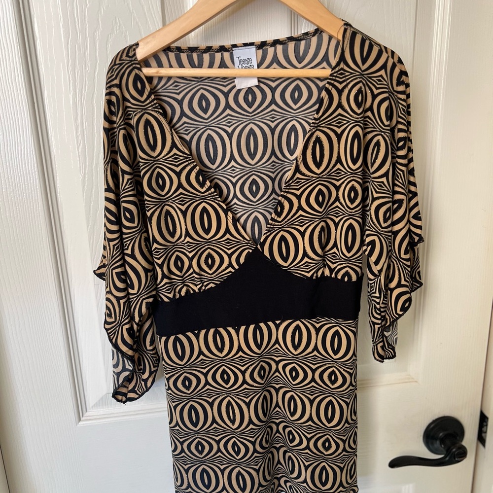 Geometric Patterned Dress